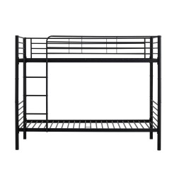 'BUNKY Bunk Bed / Option of Two Single Beds 90, Black' 'BUNKY Bunk Bed / Option of Two Single Beds 90, Black'