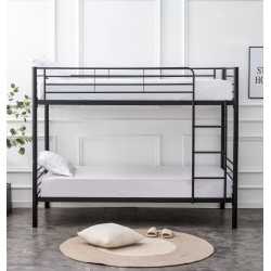 'BUNKY Bunk Bed / Option of Two Single Beds 90, Black' 'BUNKY Bunk Bed / Option of Two Single Beds 90, Black'