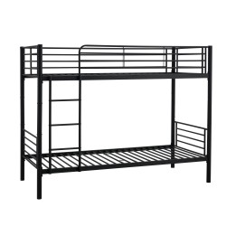 'BUNKY Bunk Bed / Option of Two Single Beds 90, Black' 'BUNKY Bunk Bed / Option of Two Single Beds 90, Black'