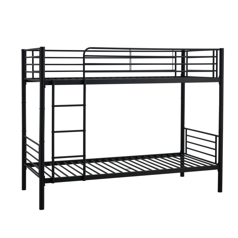 'BUNKY Bunk Bed / Option of Two Single Beds 90, Black' 'BUNKY Bunk Bed / Option of Two Single Beds 90, Black'