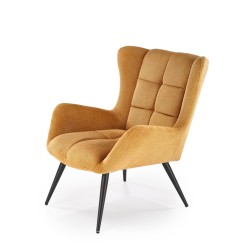'BYRON Mustard Relaxation Armchair'