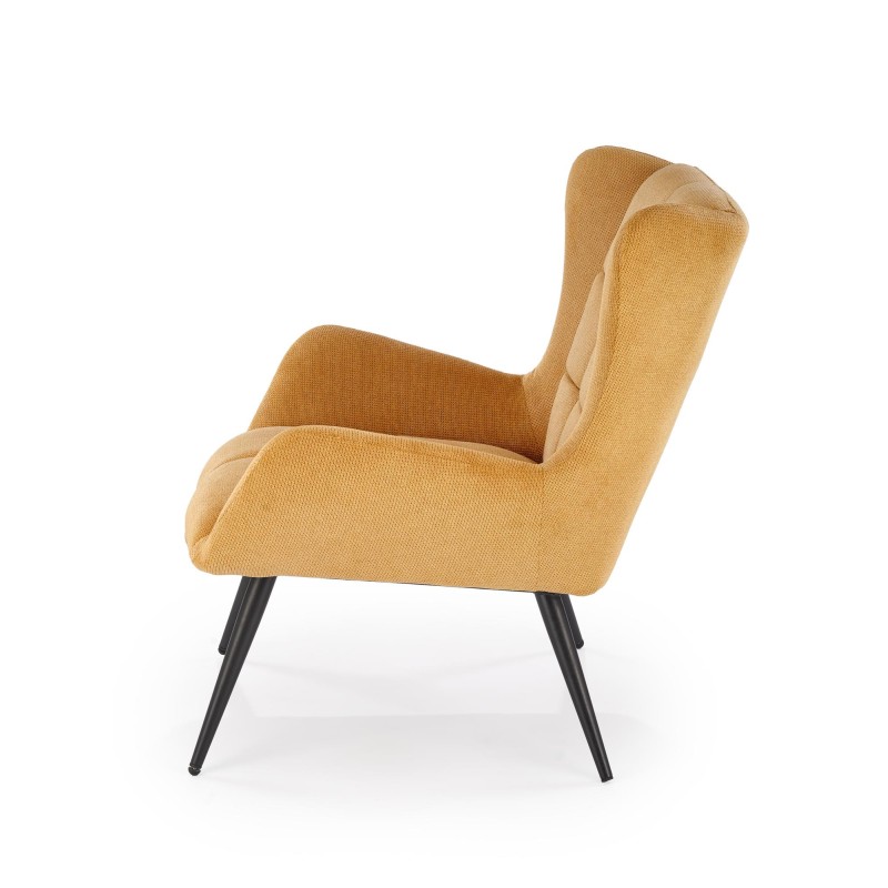 'BYRON Mustard Relaxation Armchair' 'BYRON Mustard Relaxation Armchair'