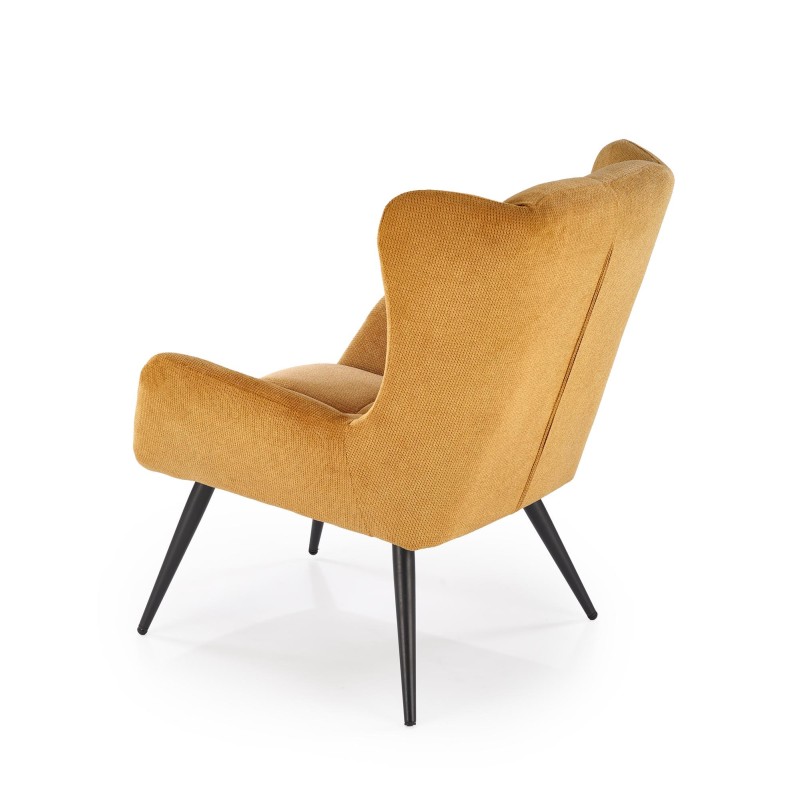 'BYRON Mustard Relaxation Armchair' 'BYRON Mustard Relaxation Armchair'