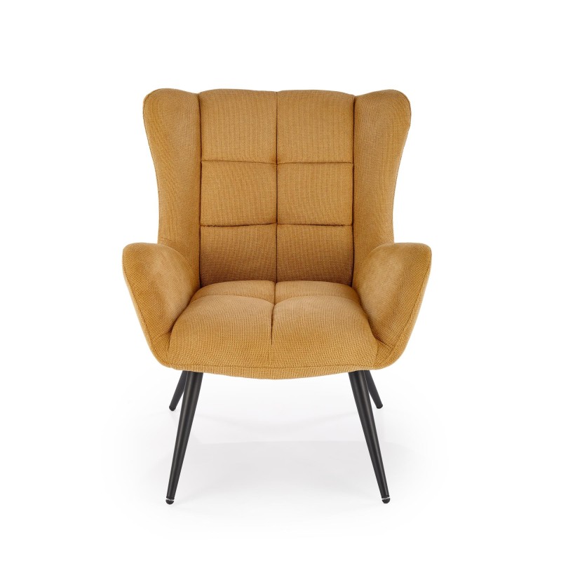 'BYRON Mustard Relaxation Armchair' 'BYRON Mustard Relaxation Armchair'