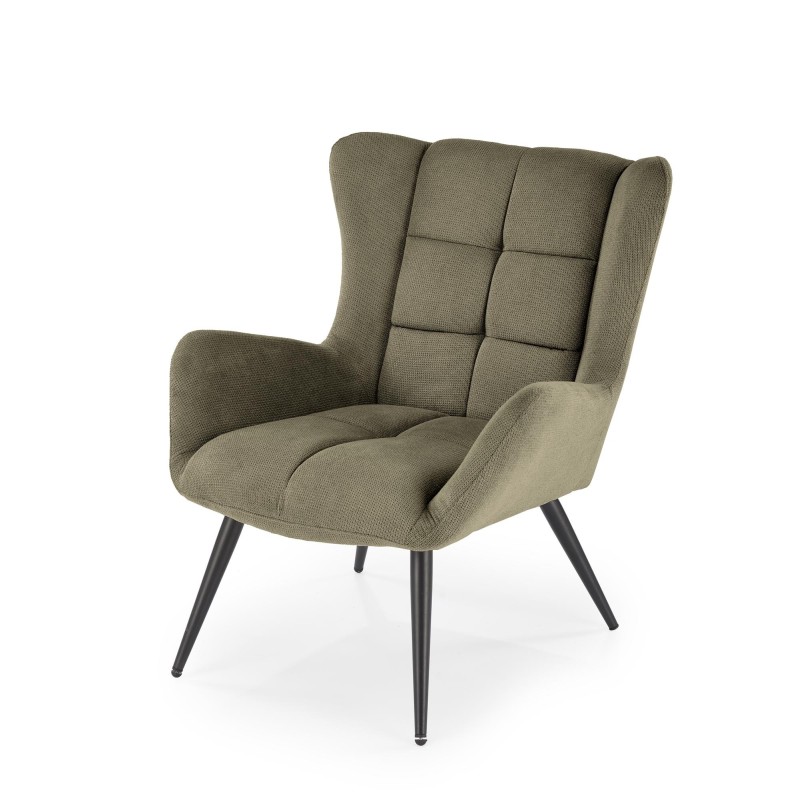 'BYRON Olive Relaxation Armchair' 'BYRON Olive Relaxation Armchair'
