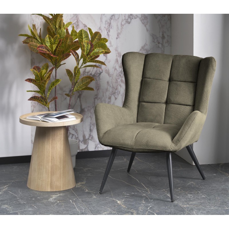'BYRON Olive Relaxation Armchair' 'BYRON Olive Relaxation Armchair'