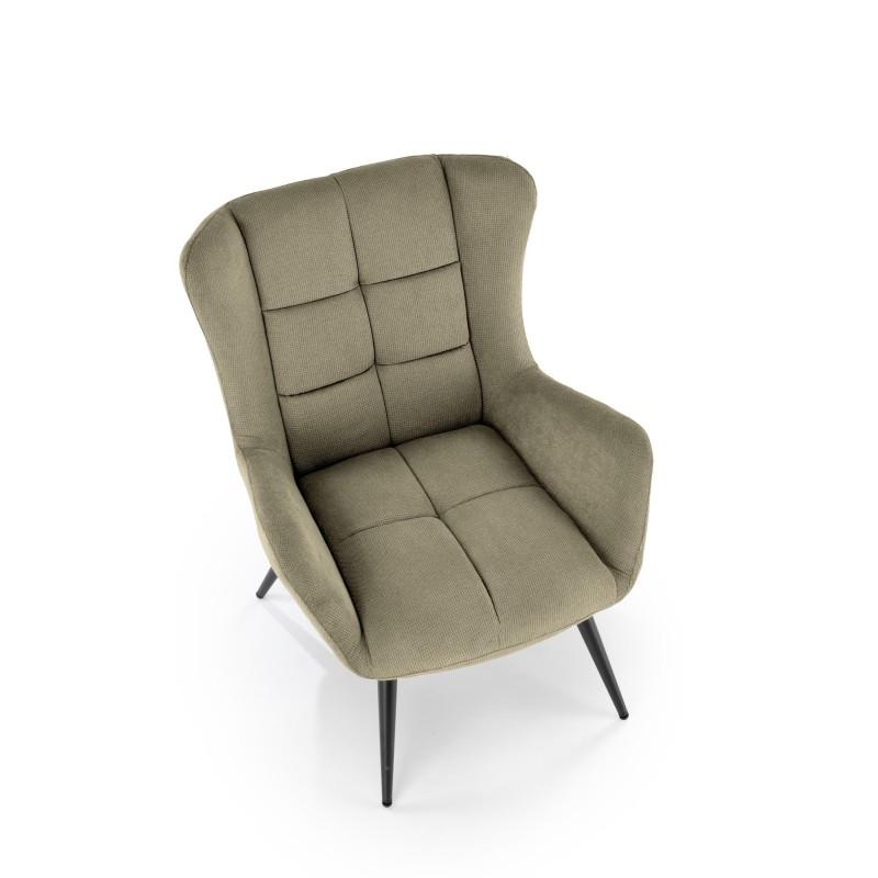 'BYRON Olive Relaxation Armchair' 'BYRON Olive Relaxation Armchair'