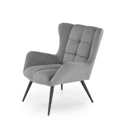 'BYRON Relaxation Armchair in Ash Grey'