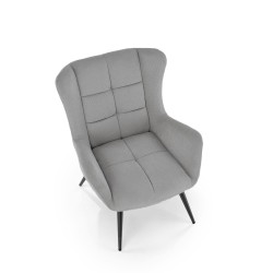 'BYRON Relaxation Armchair in Ash Grey' 'BYRON Relaxation Armchair in Ash Grey'