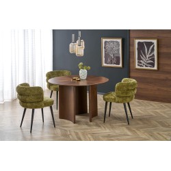 "CALDO Round Table, Walnut"