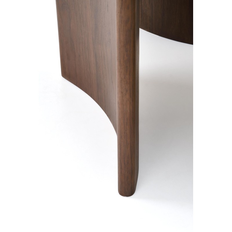 "CALDO Round Table, Walnut" "CALDO Round Table, Walnut"