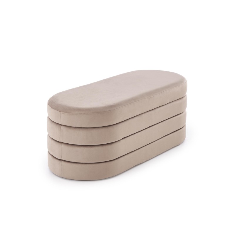 'CALPI Bench with Storage Function, Beige' 'CALPI Bench with Storage Function, Beige'