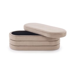 'CALPI Bench with Storage Function, Beige' 'CALPI Bench with Storage Function, Beige'