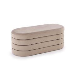 'CALPI Bench with Storage Function, Beige' 'CALPI Bench with Storage Function, Beige'