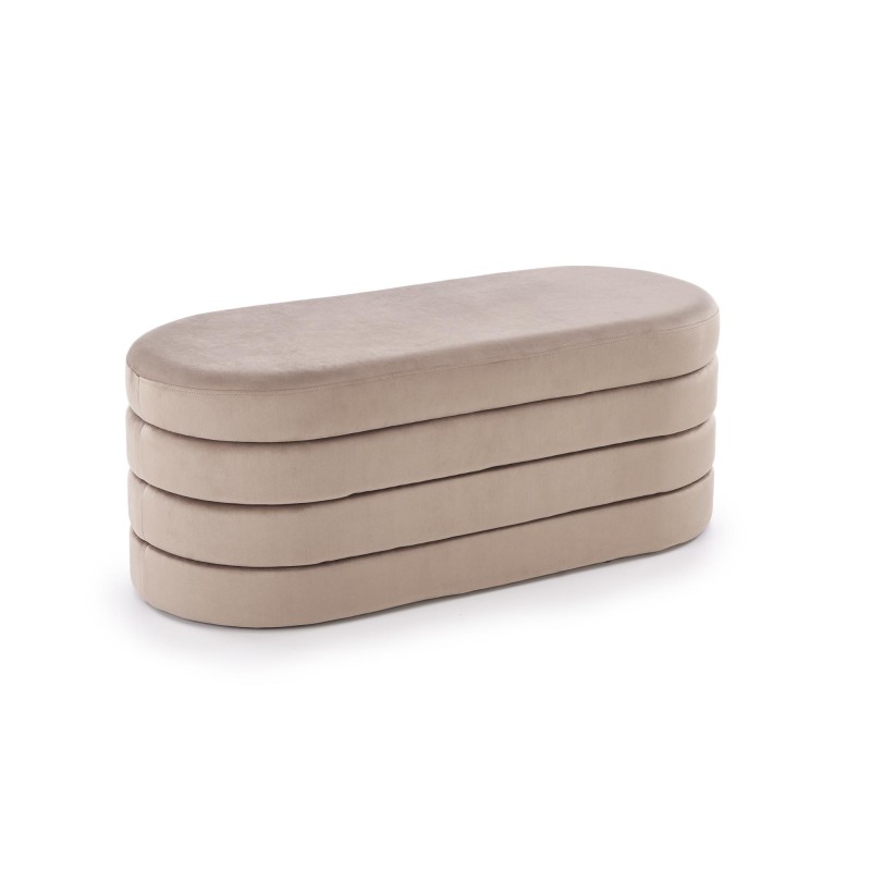 'CALPI Bench with Storage Function, Beige' 'CALPI Bench with Storage Function, Beige'