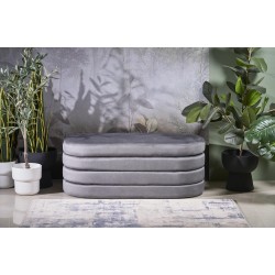 'CALPI Bench with Storage Function, Ash Grey'