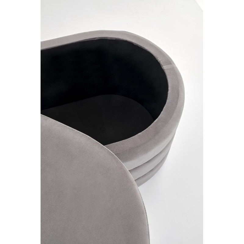 'CALPI Bench with Storage Function, Ash Grey' 'CALPI Bench with Storage Function, Ash Grey'