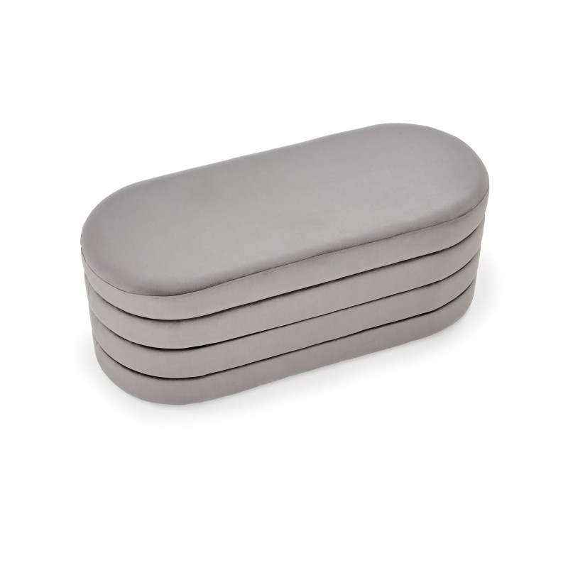 'CALPI Bench with Storage Function, Ash Grey' 'CALPI Bench with Storage Function, Ash Grey'