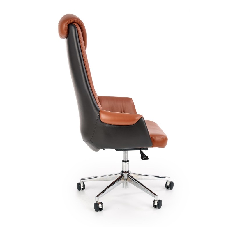 'CALVANO Dark Brown / Light Brown Office Chair' 'CALVANO Dark Brown / Light Brown Office Chair'