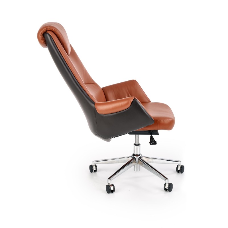 'CALVANO Dark Brown / Light Brown Office Chair' 'CALVANO Dark Brown / Light Brown Office Chair'