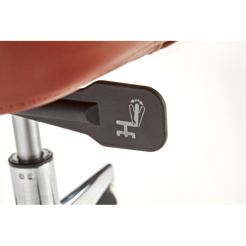 'CALVANO Dark Brown / Light Brown Office Chair' 'CALVANO Dark Brown / Light Brown Office Chair'