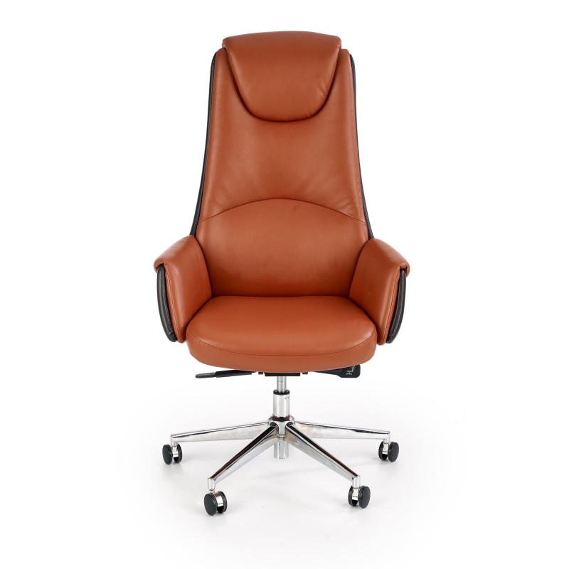 'CALVANO Dark Brown / Light Brown Office Chair' 'CALVANO Dark Brown / Light Brown Office Chair'