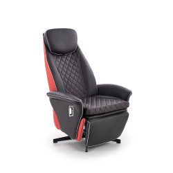'CAMARO Relaxation Chair Black / Red'