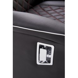 CAMARO fotel wypoczynkowy czarny / czerwony (1p 1szt) CAMARO fotel wypoczynkowy czarny / czerwony (1p 1szt)