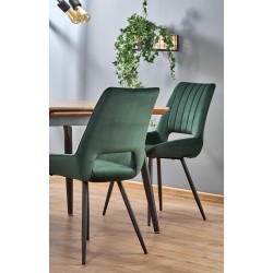 "CAMBELL Extendable Table, Top - Natural, Legs - Black" "CAMBELL Extendable Table, Top - Natural, Legs - Black"