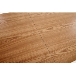'CAPITAL 2 Natural Veneer Table, Top - Natural Oak, Legs - Black' 'CAPITAL 2 Natural Veneer Table, Top - Natural Oak, Legs - Black'