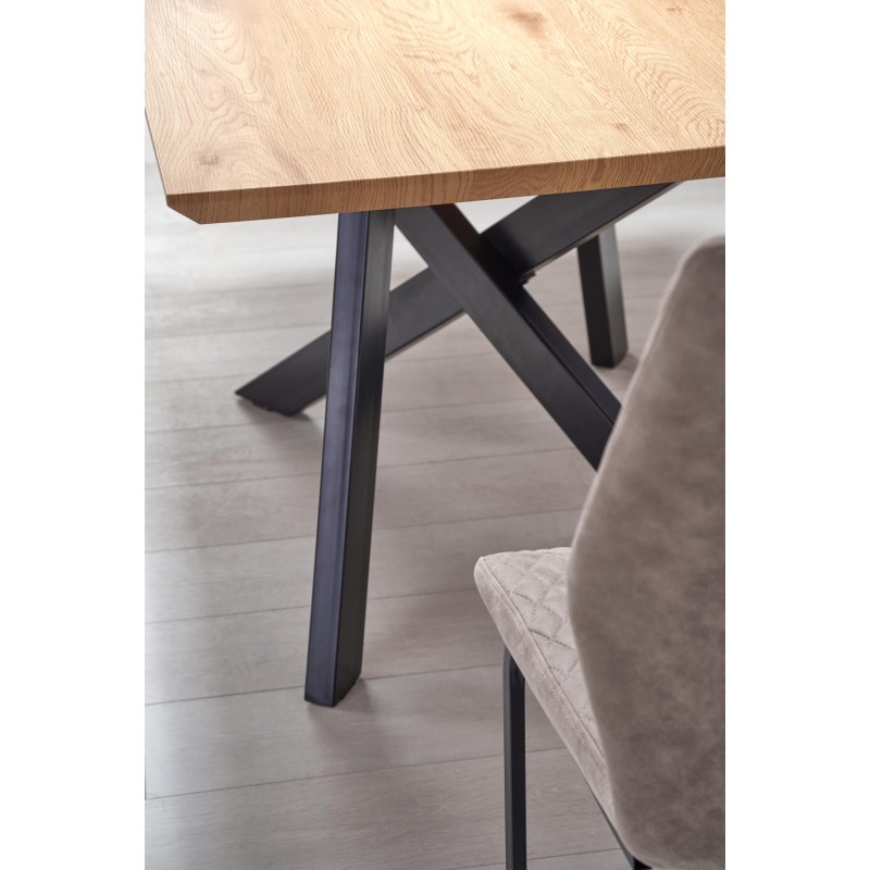'CAPITAL Table 160-200 cm, Golden Oak / Black' 'CAPITAL Table 160-200 cm, Golden Oak / Black'