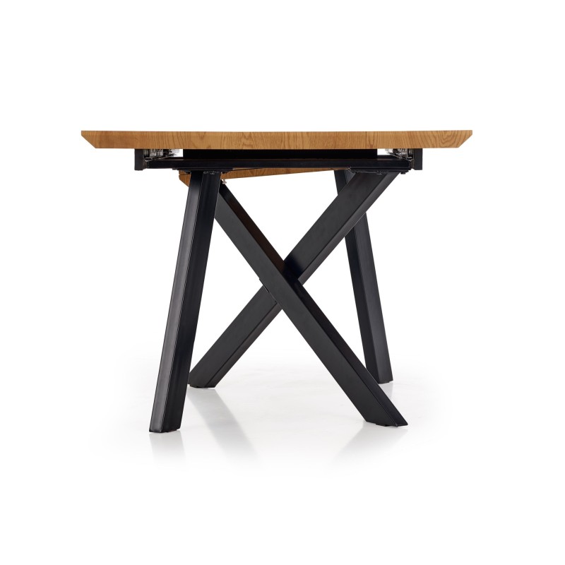 'CAPITAL Table 160-200 cm, Golden Oak / Black' 'CAPITAL Table 160-200 cm, Golden Oak / Black'
