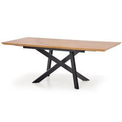 'CAPITAL Table 160-200 cm, Golden Oak / Black' 'CAPITAL Table 160-200 cm, Golden Oak / Black'
