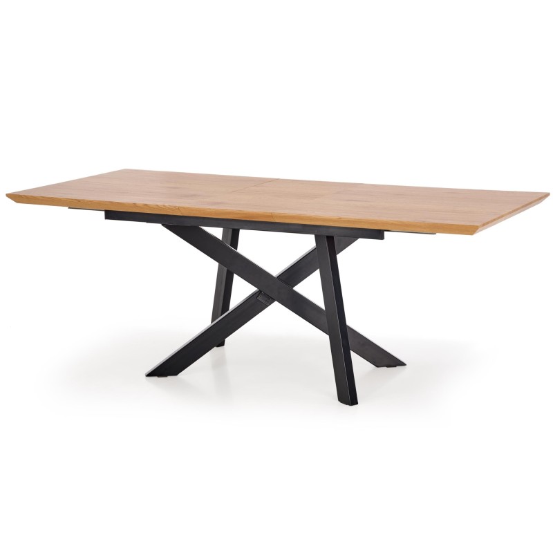 'CAPITAL Table 160-200 cm, Golden Oak / Black' 'CAPITAL Table 160-200 cm, Golden Oak / Black'