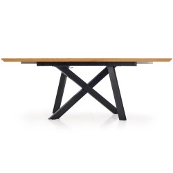 'CAPITAL Table 160-200 cm, Golden Oak / Black' 'CAPITAL Table 160-200 cm, Golden Oak / Black'