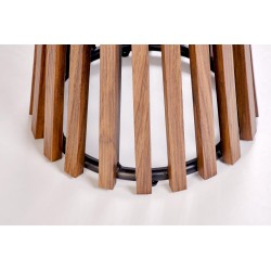 'CARINA_S Beige Marble / Walnut Coffee Table' 'CARINA_S Beige Marble / Walnut Coffee Table'