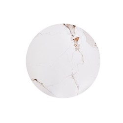 'CARINA Beige Marble / Walnut Coffee Table' 'CARINA Beige Marble / Walnut Coffee Table'