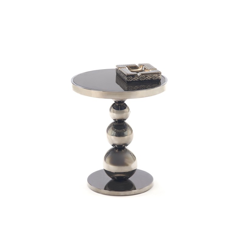 'CARLA Coffee Table, Black / Silver' 'CARLA Coffee Table, Black / Silver'