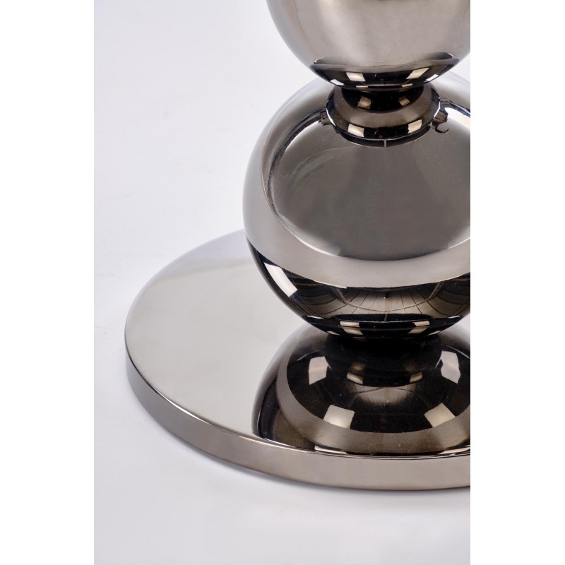 'CARLA Coffee Table, Black / Silver' 'CARLA Coffee Table, Black / Silver'