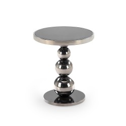 'CARLA Coffee Table, Black / Silver' 'CARLA Coffee Table, Black / Silver'