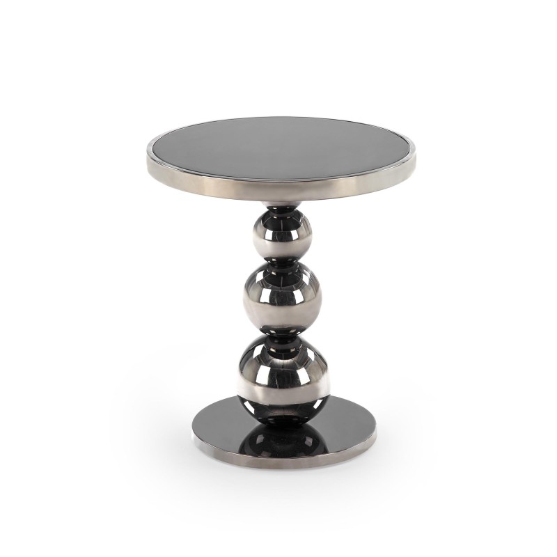 'CARLA Coffee Table, Black / Silver' 'CARLA Coffee Table, Black / Silver'