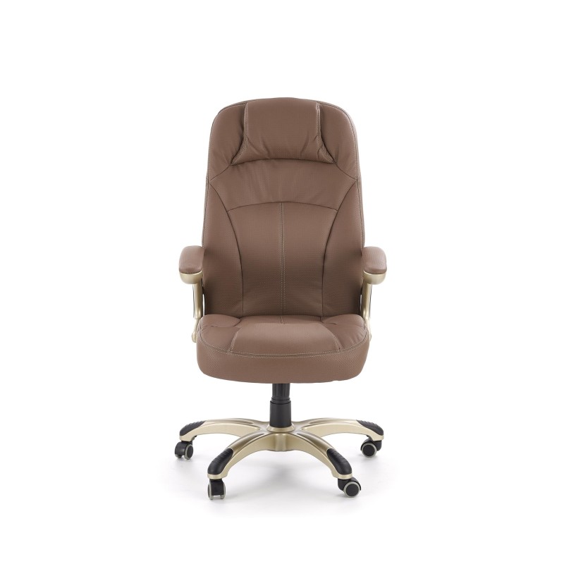 'CARLOS Light Brown Office Armchair' 'CARLOS Light Brown Office Armchair'