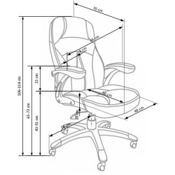 'CARLOS Light Brown Office Armchair' 'CARLOS Light Brown Office Armchair'