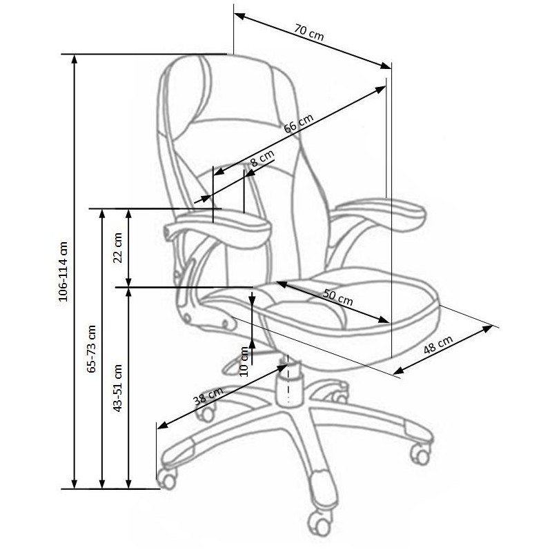 'CARLOS Light Brown Office Armchair' 'CARLOS Light Brown Office Armchair'