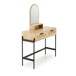 'CARMEN Console Table Natural / Black' 'CARMEN Console Table Natural / Black'