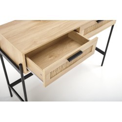 'CARMEN Console Table Natural / Black' 'CARMEN Console Table Natural / Black'
