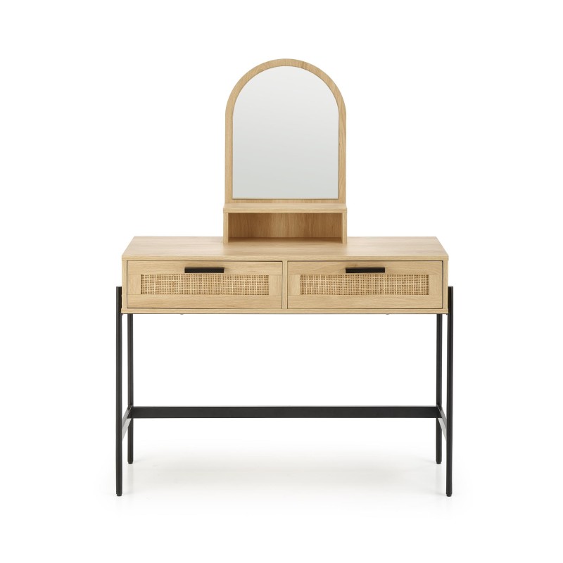 'CARMEN Console Table Natural / Black' 'CARMEN Console Table Natural / Black'