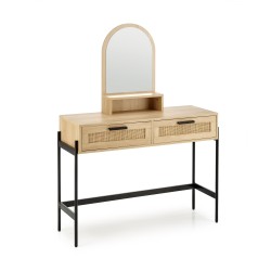 'CARMEN Console Table Natural / Black' 'CARMEN Console Table Natural / Black'