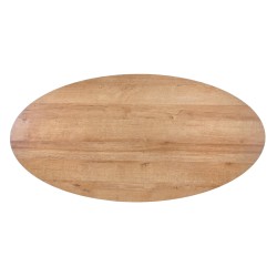 'CAROLINA Golden Oak/Black Coffee Table' 'CAROLINA Golden Oak/Black Coffee Table'