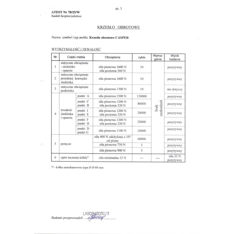 CASPER fotel gabinetowy czarny (1p 1szt) CASPER fotel gabinetowy czarny (1p 1szt)